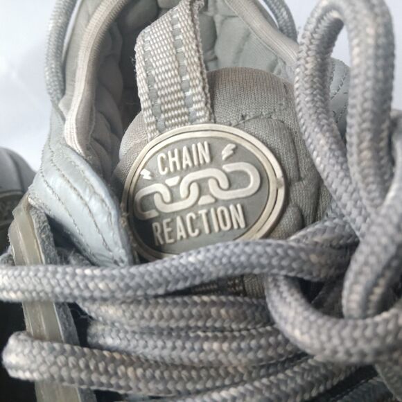 Versace Chain Reaction Sneakers Mens Shoes Size 42, US 9 Gray main image 6